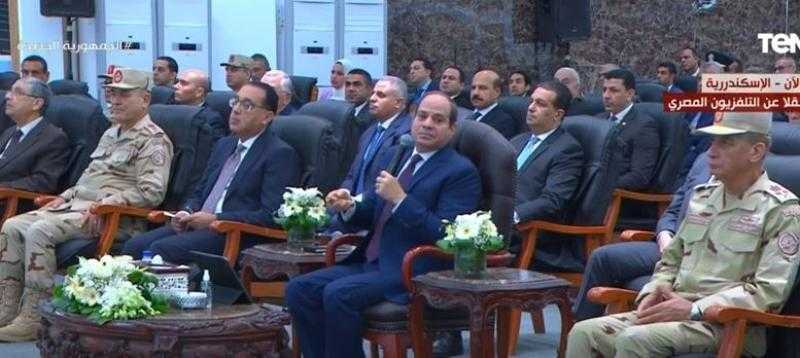 السيسي: «لما نقول المنطقة دي يتم إخلائها يبقى هيتم إخلائها».. فيديو