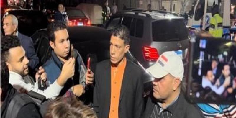 صاحب واقعة كشري التحرير في عزاء مفيد فوزي