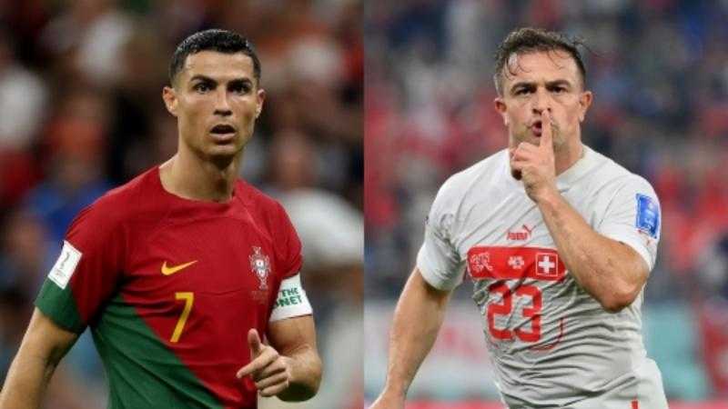 موعد مباراة البرتغال وسويسرا في كأس العالم والقنوات الناقلة