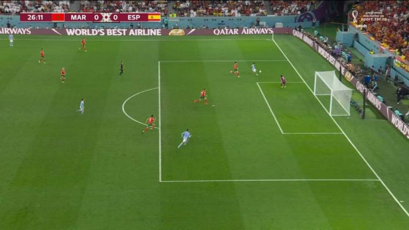 الشوط الأول.. المغرب يفرض التعادل أمام إسبانيا في كأس العالم 2022