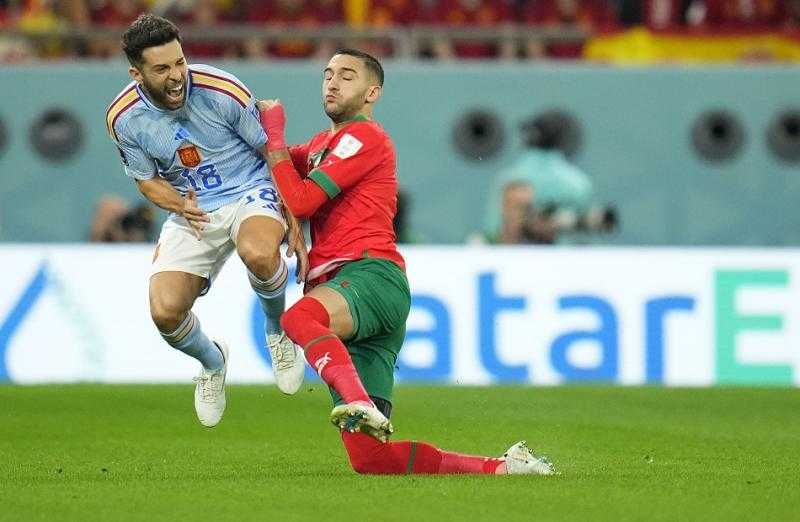 المغرب يحقق مفاجأة ويفوز على إسبانيا ويتأهل لربع نهائي كأس العالم