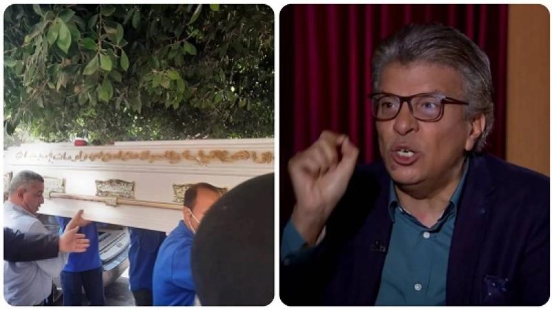 دفن جثمان مفيد فوزي