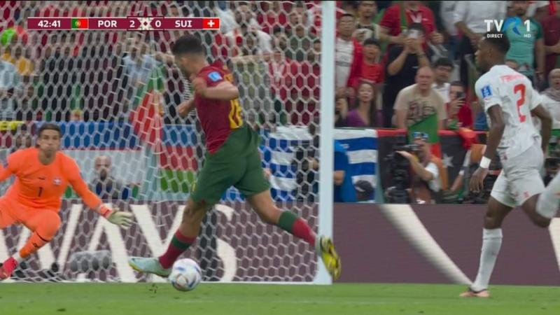 الشوط الأول.. البرتغال تتقدم على سويسرا بهدفين وتقترب من التأهل لربع نهائي كأس العالم