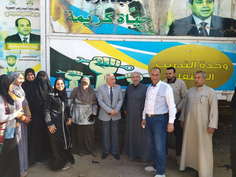 برامج للتدريب المهنى بقرية برق العز بالدقهلية