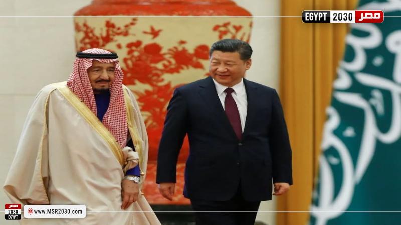 الملك سلمان والرئيس الصيني
