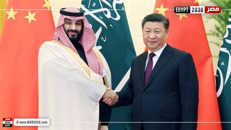 الرئيس الصيني وولي العهد السعودي