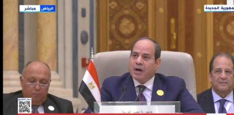 السيسي: أزمة الغذاء هي أخطر ما يواجه العالم في الفترة الحالية