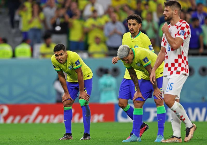 رقم سلبي لمنتخب البرازيل بعد الخروج من كأس العالم
