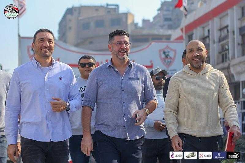 جهاز المنتخب يزور قطاع الناشئين والأكاديميات بنادي الزمالك