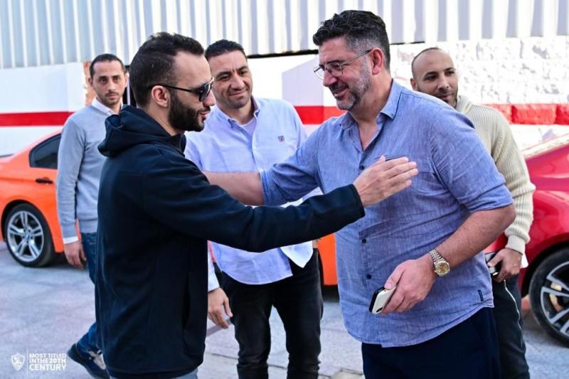 فيتوريا يزور الزمالك ويعقد جلسة مع أمير مرتضى