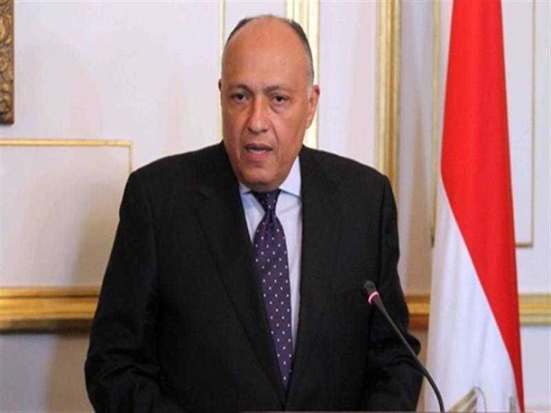 شكري يستعرض نجاحات مصر بملف الهجرة غير الشرعية لوزير خارجية مقدونيا.. «فيديو»