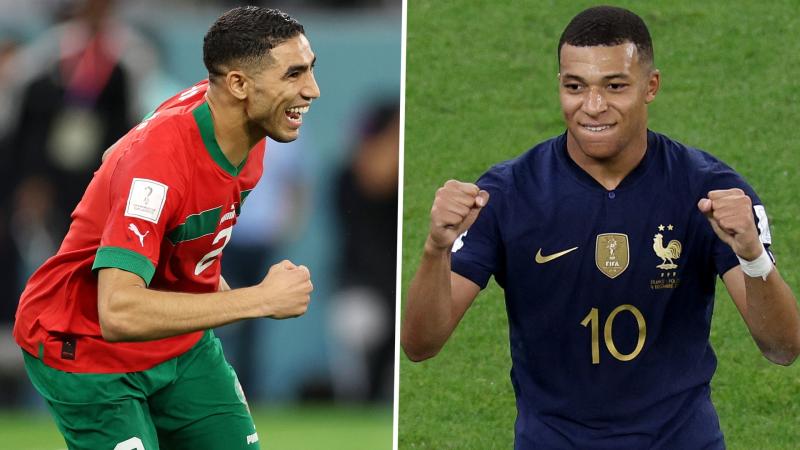 موعد مباراة المغرب وفرنسا في نصف نهائي كأس العالم والقنوات الناقلة