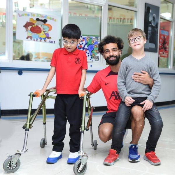 محمد صلاح يشيد بخدمات مركز راشد لأصحاب الهمم الإماراتي «صور»