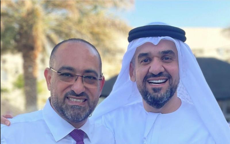 حفل زفاف حسين الجسمي وسط رجال الدولة الإمارتية