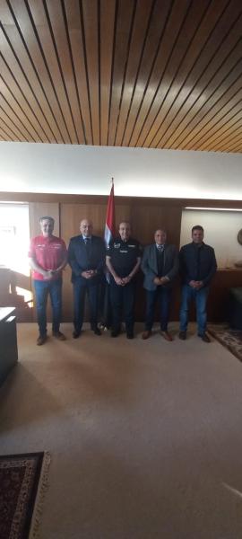 سفير مصر في هولندا يستقبل مجلس اتحاد الدارتس