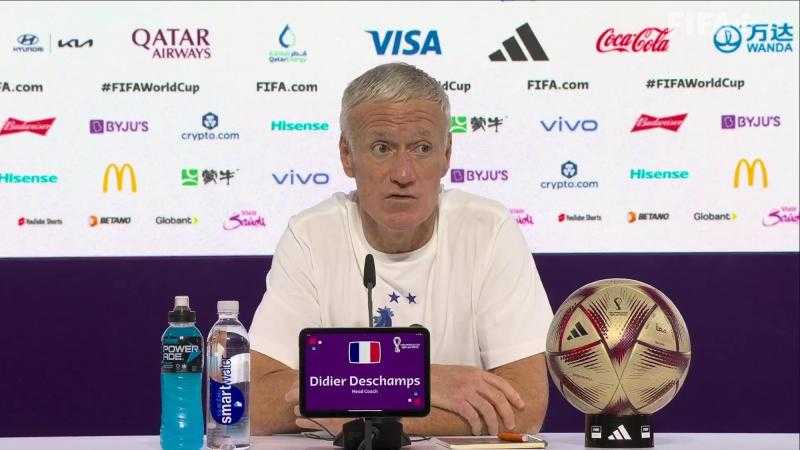 تصريحات نارية لمدرب فرنسا قبل مواجهة المغرب بكأس العالم