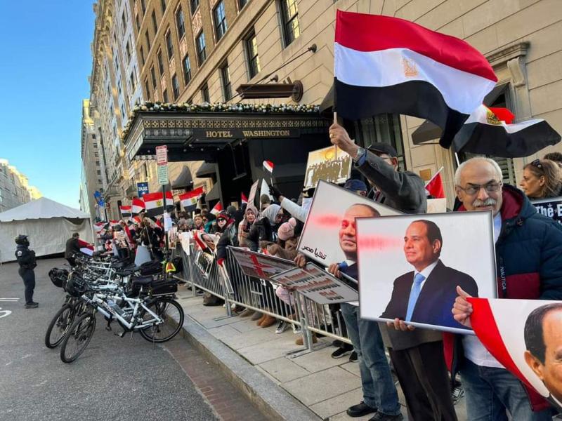 الجالية المصرية في واشنطن 