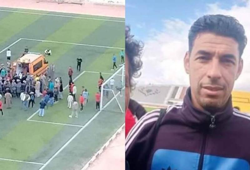 لحظة وفاة اللاعب سامي سعيد