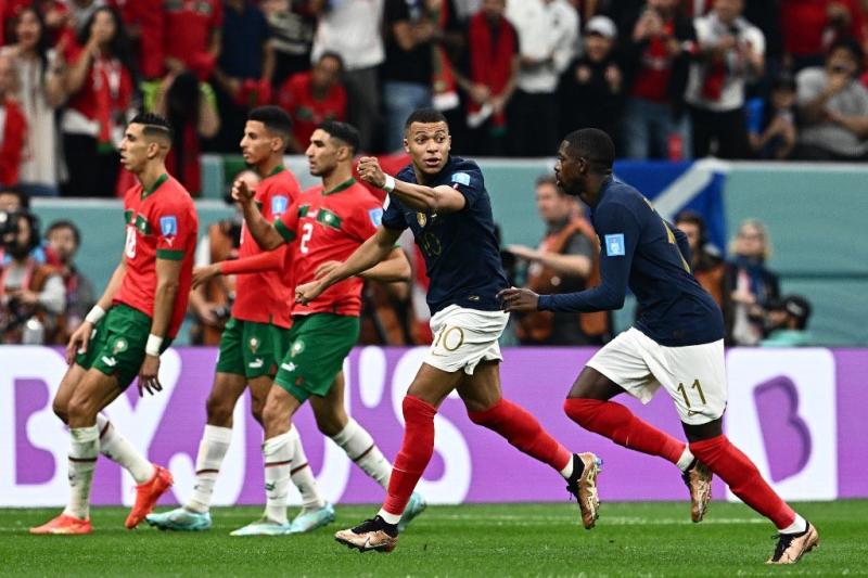 شاهد.. أهداف مباراة فرنسا ضد المغرب في كأس العالم