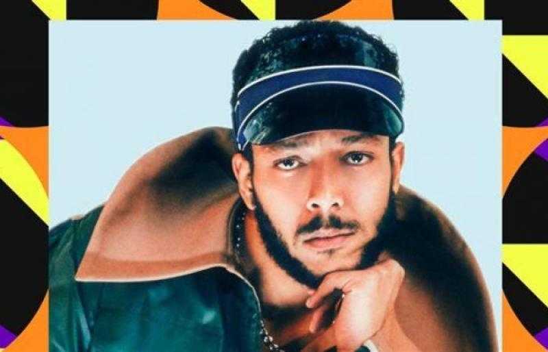 إطلالة غريب لـ ويجز فى مباراة المغرب وفرنسا