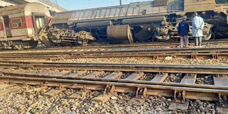 مصرع مواطن صدمه قطار أثناء عبوره السكة الحديد بالقليوبية