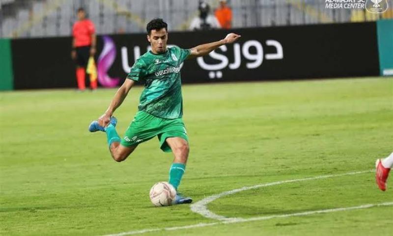 الجلاصي أفضل لاعب في مباراة المصري وحرس الحدود