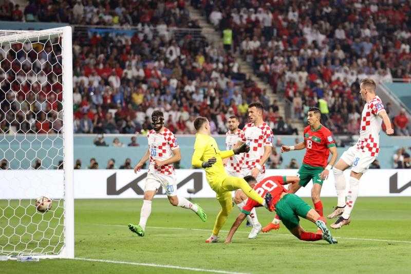 كرواتيا تحسم الشوط الأول من مواجهة المغرب بهدفين لهدف