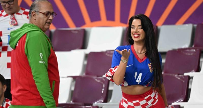 إيفانا نول تساند كرواتيا أمام المغرب من المدرجات