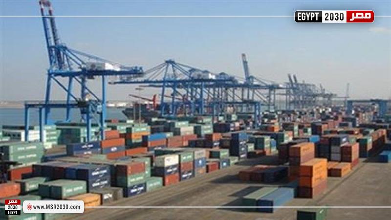 حاويات الشحن بين مصر والأردن