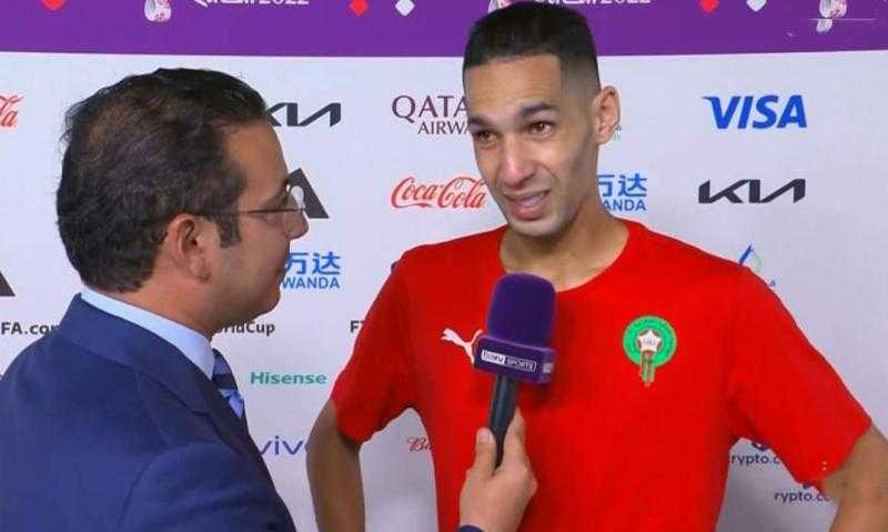 بدر بانون باكيًا: مررت بفترة صعبة.. والركراكي جعلني من الأبطال