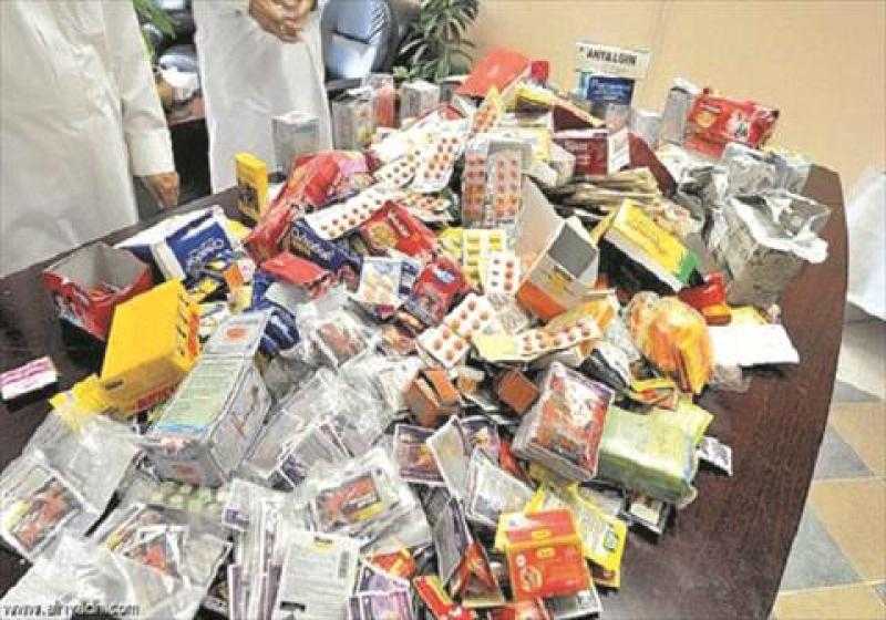 ضبط 8 آلاف قرص خاصة بعلاج بعض الأمراض ”مجهولة المصدر”