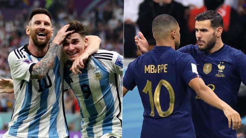 موعد مباراة الأرجنتين وفرنسا في نهائي كاس العالم 2022.. والقنوات الناقلة