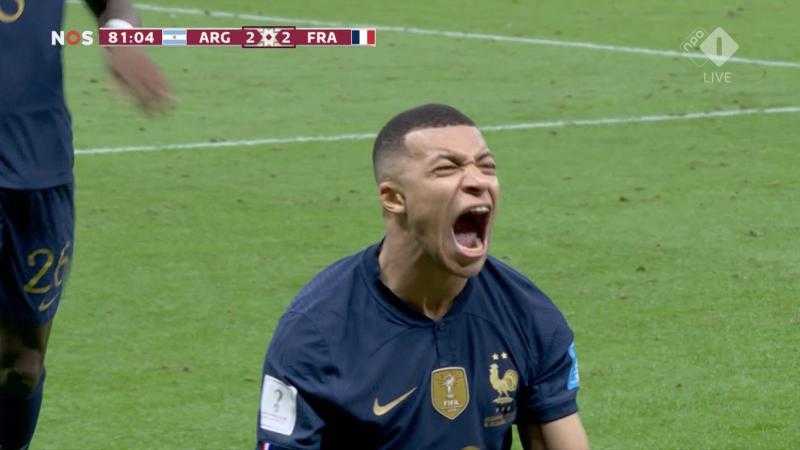 نهائي كأس العالم 2022.. مبابي يقلب الطاولة على الأرجنتين ويتعادل في دقيقتين