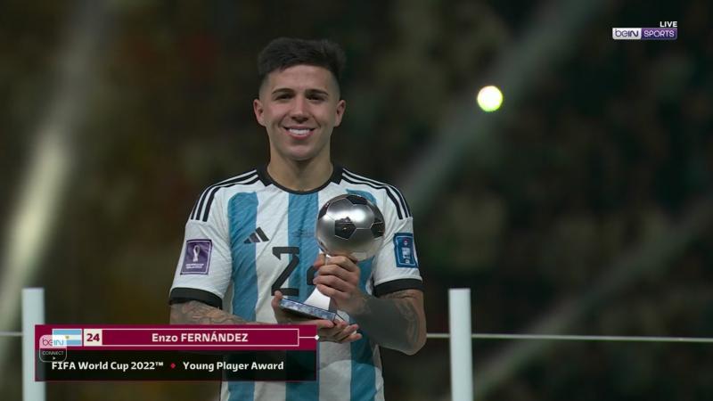 إنزو فيرنانديز أفضل لاعب شاب في مونديال 2022
