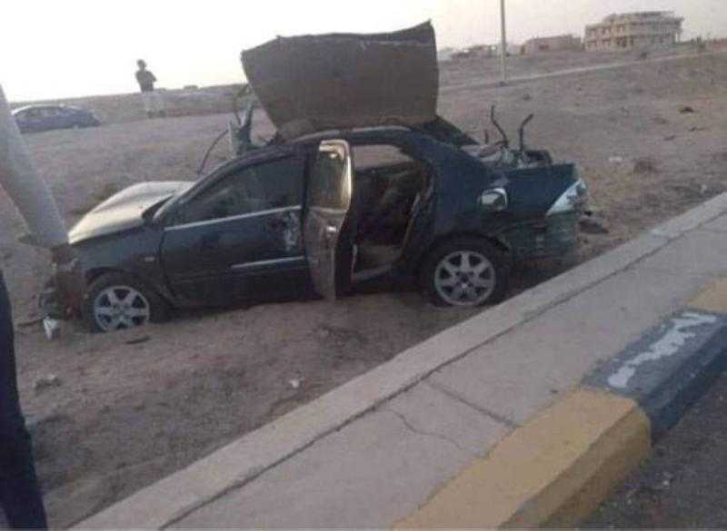 لحظة الاحتضار .. وفاة شاب بحادث سير داخل سيارته.. فيديو