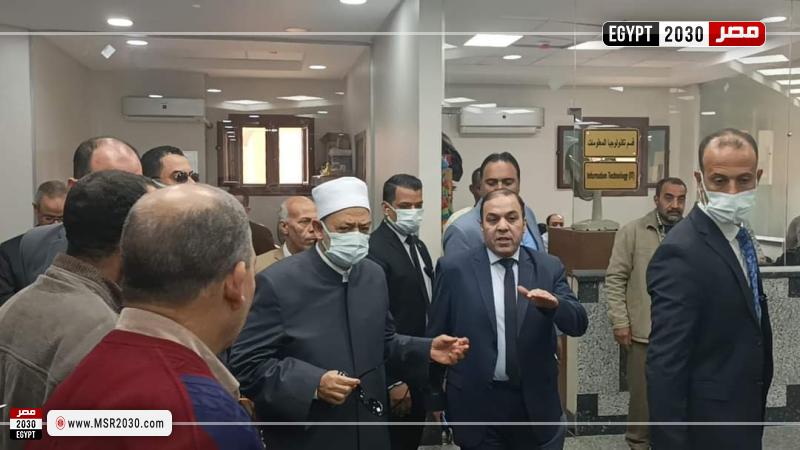 جانب من الزيارة