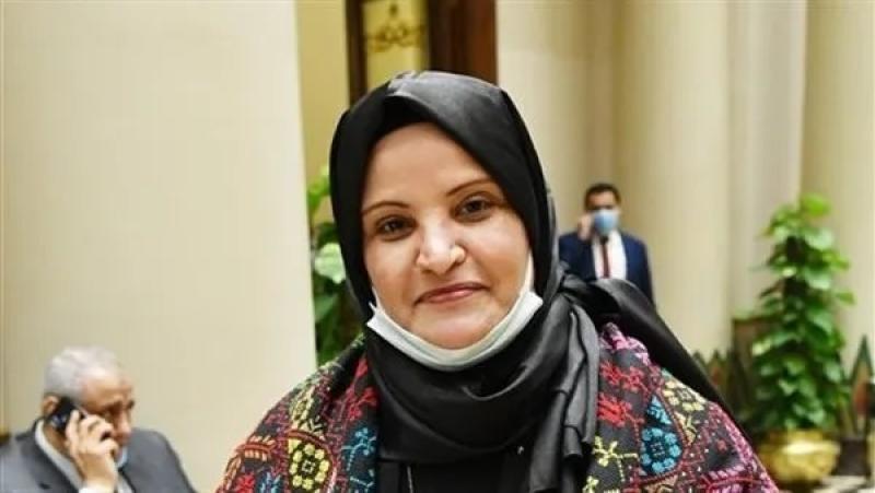 عايدة السواركة عضو لجنة الدفاع والأمن القومي بمجلس النواب