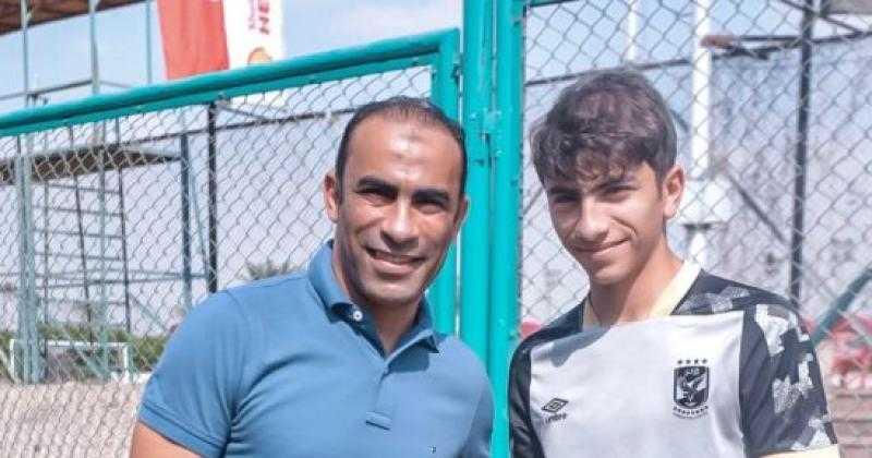 شاهد.. الظهور الأول ليوسف سيد عبد الحفيظ في مران الأهلي