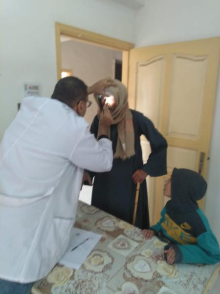 جانب من القوافل الطبية