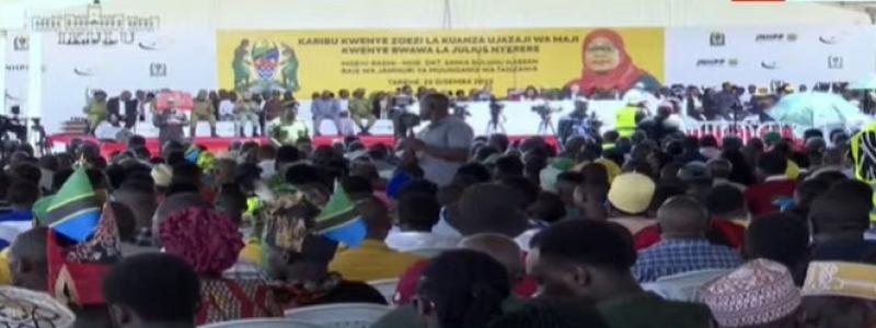 بث مباشر.. شكري يحضر احتفالية تنزانيا بتدشين بحيرة سد جيوليوس نيريري