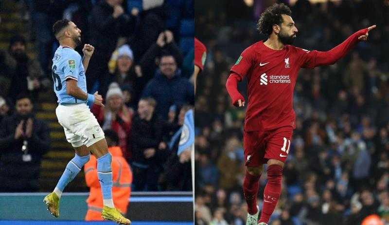 ليفربول ومانشستر سيتي .. محمد صلاح يدخل التاريخ ويقتل فرحة رياض محرز