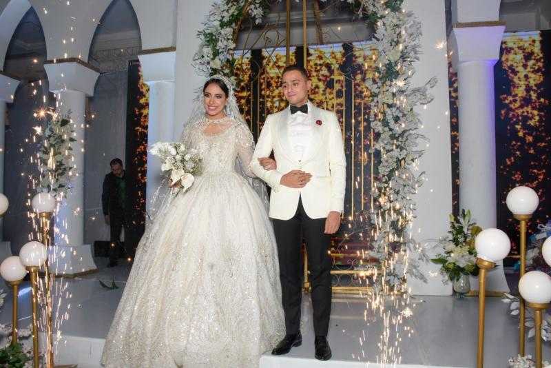 شاهد.. حفل زفاف فريال أشرف بطلة الكاراتيه