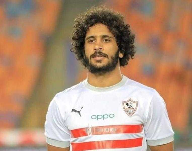 عبد الله جمعة يشارك في تدريبات الزمالك بعد تعافيه من نزلة البرد