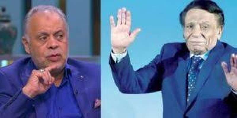 عادل إمام وأشرف زكي 