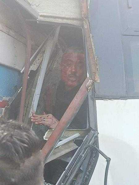 مشاهد مفجعة.. أول صور من حادث أتوبيس طلاب جامعة حورس