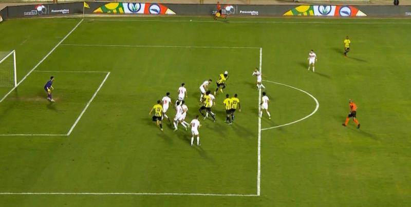 الزمالك ضد المقاولون العرب.. شوط أول سلبي بين الفريقين