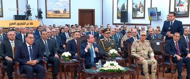 بالأرقام.. السيسي يكشف ميزانية صندوق الإسكان.. «فيديو»