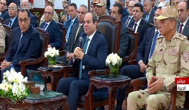«ده أغلظ ميثاق بين الراجل والست».. السيسي يتحدث عن أهمية الزواج