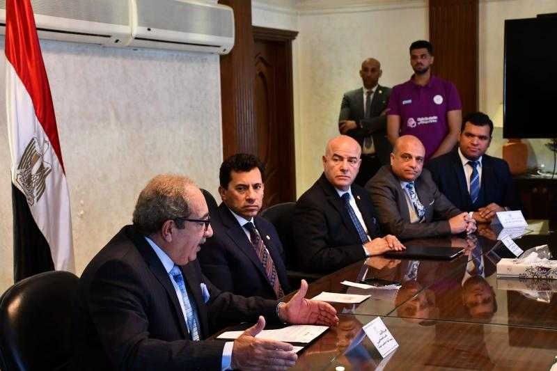 وزير الرياضة يشهد توقيع بروتوكول تعاون مع جامعة أسلسكا