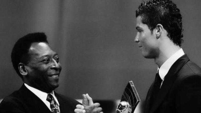 «ستعيش ذكراه إلى الأبد».. رونالدو يُودع بيليه بكلمات مؤئرة